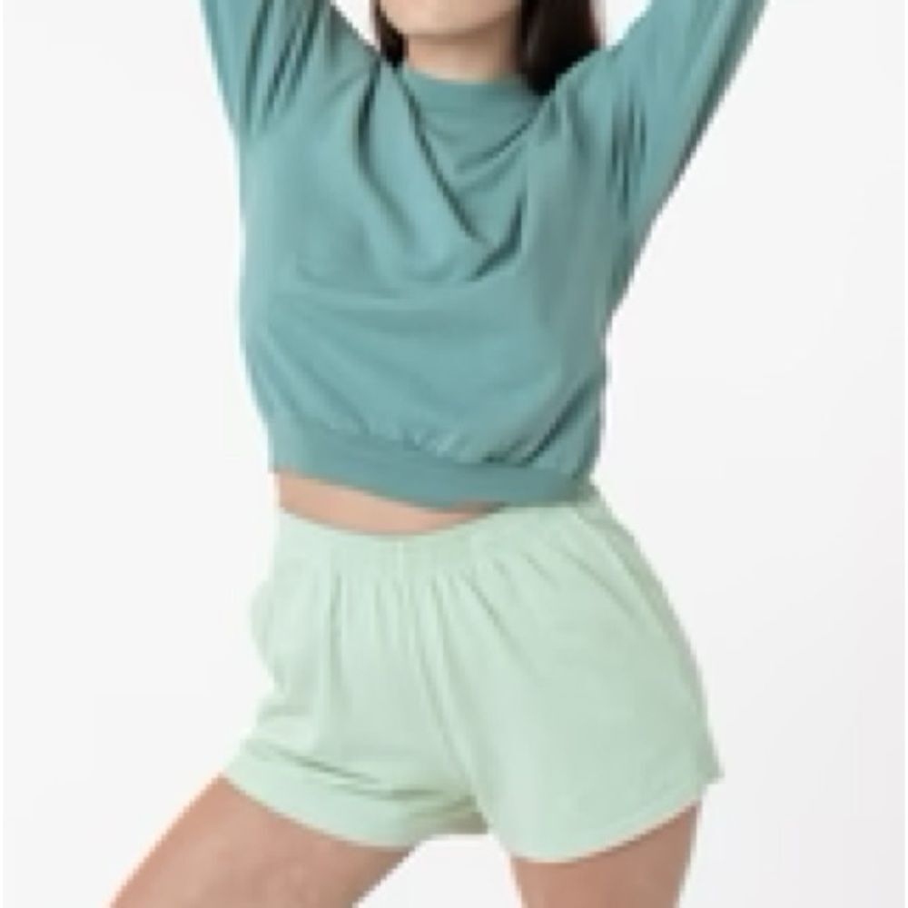 Los Angeles Apparel Seagram Green Shorts